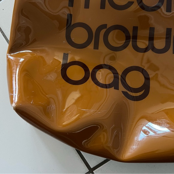 Vintage Bloomingdale’s Medium Brown Bag Tote Bag - Picture 5 of 8